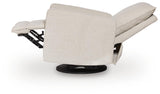 Oaklynn-Manor Canvas Swivel Glider Recliner from Ashley - Luna Furniture