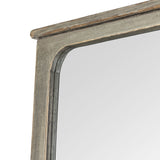 Orleans Floor Mirror in Blue Antiqued Pine from Four Hands - Luna Furniture
