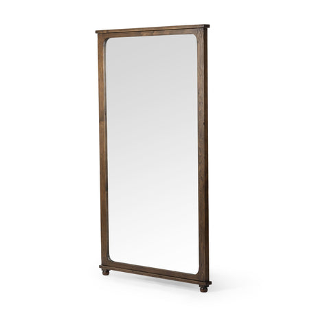 Orleans Floor Mirror in Aged Pine from Four Hands - Luna Furniture