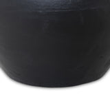 Bosa Vessel in Aged Black Terracotta from Four Hands - Luna Furniture