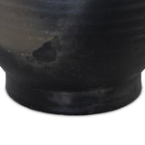 Sesto Vessel in Aged Black Terracotta from Four Hands - Luna Furniture