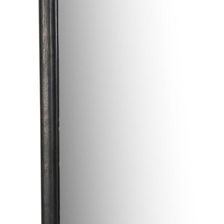 Patz Floor Mirror in Black Antique from Four Hands - Luna Furniture