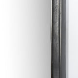 Patz Mantel Mirror in Black Antique from Four Hands - Luna Furniture