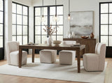 Matisse Brown 9-Piece 102" Extendable Dining Set from Homelegance - Luna Furniture