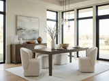 Matisse Brown 9-Piece 102" Extendable Dining Set from Homelegance - Luna Furniture