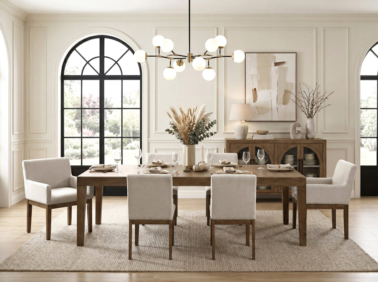 2447-41N SERVER, GLASS DOOR from Homelegance - Luna Furniture