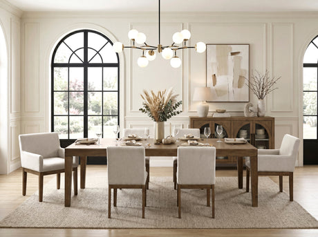 2447-41N SERVER, GLASS DOOR from Homelegance - Luna Furniture