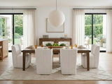 Matisse Brown 9-Piece 102" Extendable Dining Set from Homelegance - Luna Furniture