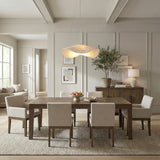 Matisse Brown 9-Piece 102" Extendable Dining Set from Homelegance - Luna Furniture