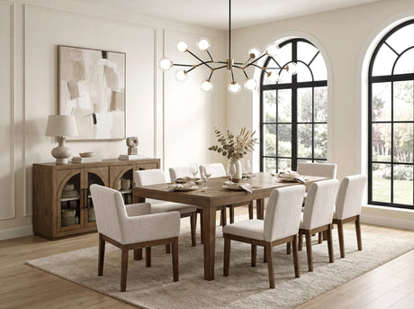 2447-41N SERVER, GLASS DOOR from Homelegance - Luna Furniture