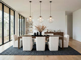 Matisse Brown 9-Piece 102" Extendable Dining Set from Homelegance - Luna Furniture