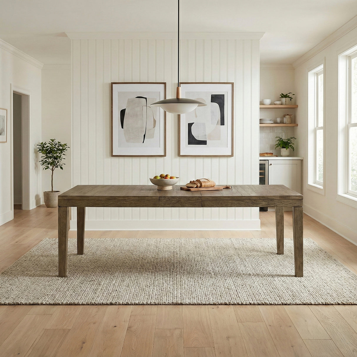 Matisse Brown 9-Piece 102" Extendable Dining Set from Homelegance - Luna Furniture