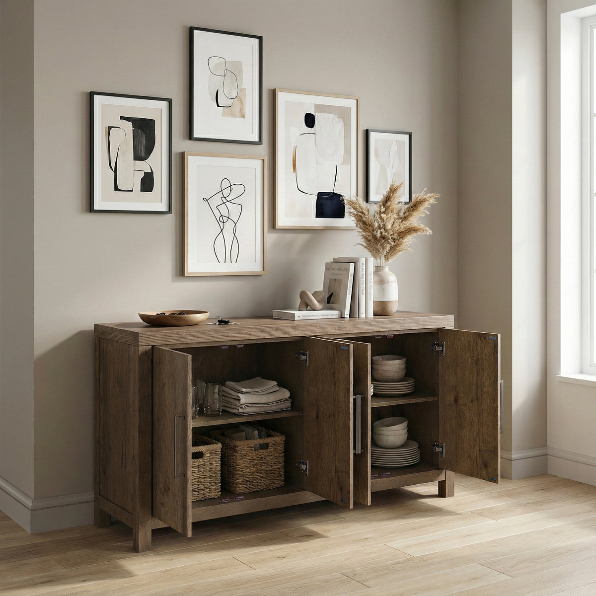 Matisse Brown Dresser from Homelegance - Luna Furniture