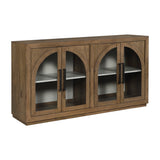 2447-41N SERVER, GLASS DOOR from Homelegance - Luna Furniture