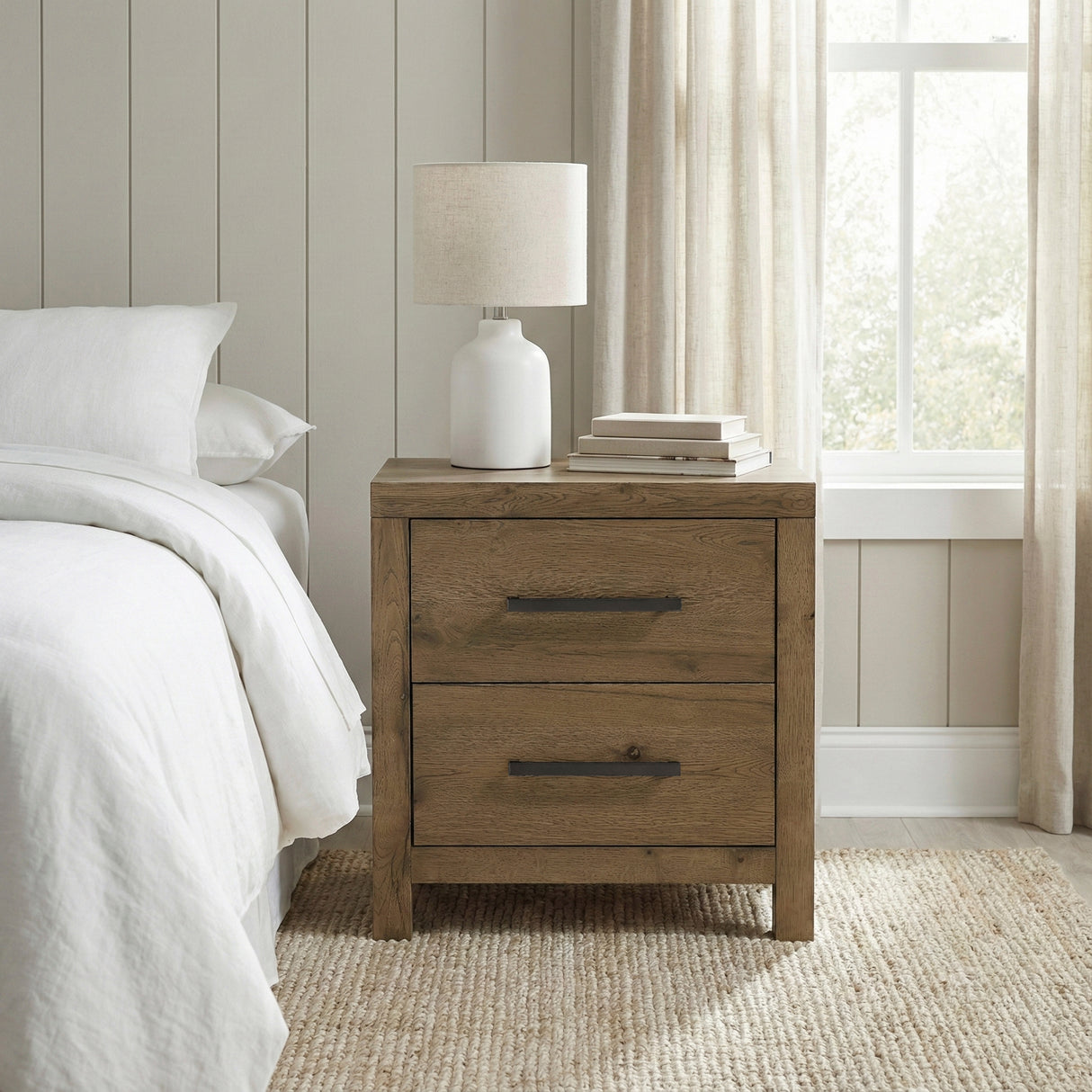 Matisse Brown Nightstand from Homelegance - Luna Furniture