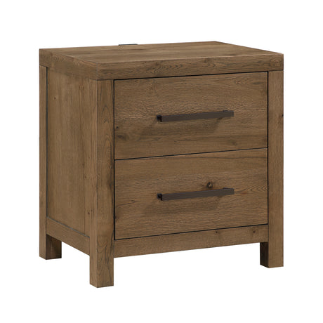 Matisse Brown Panel Upholstered Bedroom Set from Homelegance - Luna Furniture