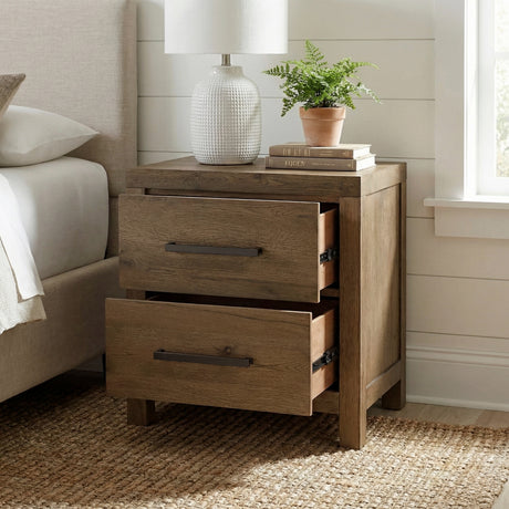 Matisse Brown Nightstand from Homelegance - Luna Furniture