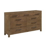 Matisse Brown 4-Piece Queen Panel Bedroom Set from Homelegance - Luna Furniture