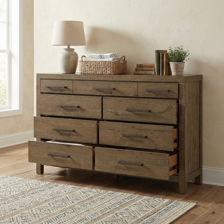 Matisse Brown Dresser from Homelegance - Luna Furniture