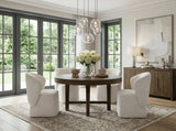 Matisse Brown 5-Piece 60" Round Dining Set from Homelegance - Luna Furniture