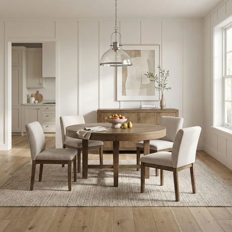 Matisse Brown 60-inch Round Dining Table from Homelegance - Luna Furniture