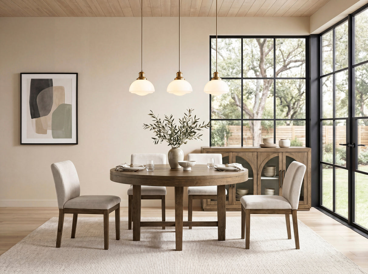 2447-41N SERVER, GLASS DOOR from Homelegance - Luna Furniture