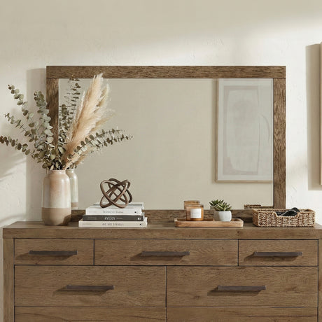 Matisse Brown Mirror from Homelegance - Luna Furniture