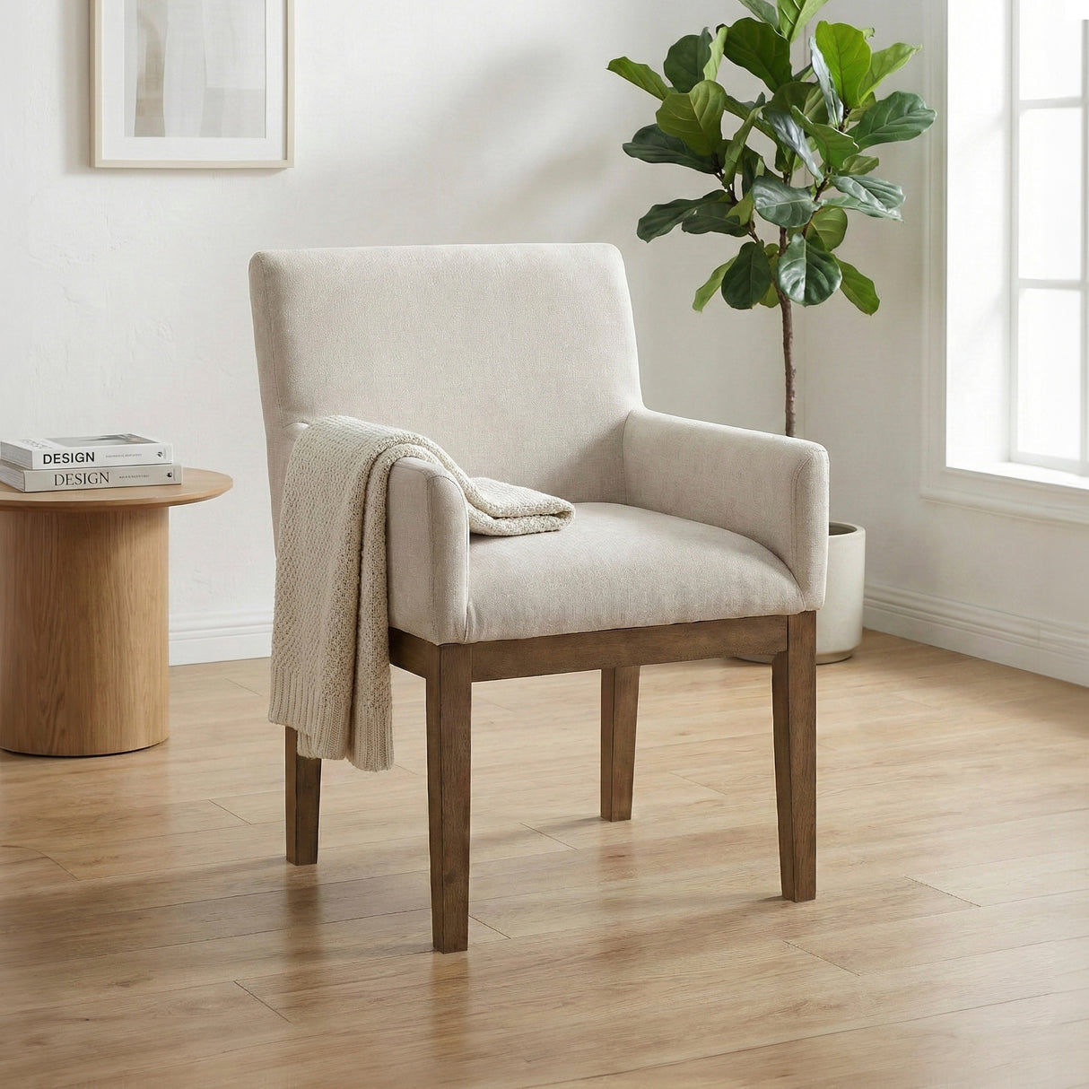 Matisse Brown Arm Chair, Set of 2 from Homelegance - Luna Furniture