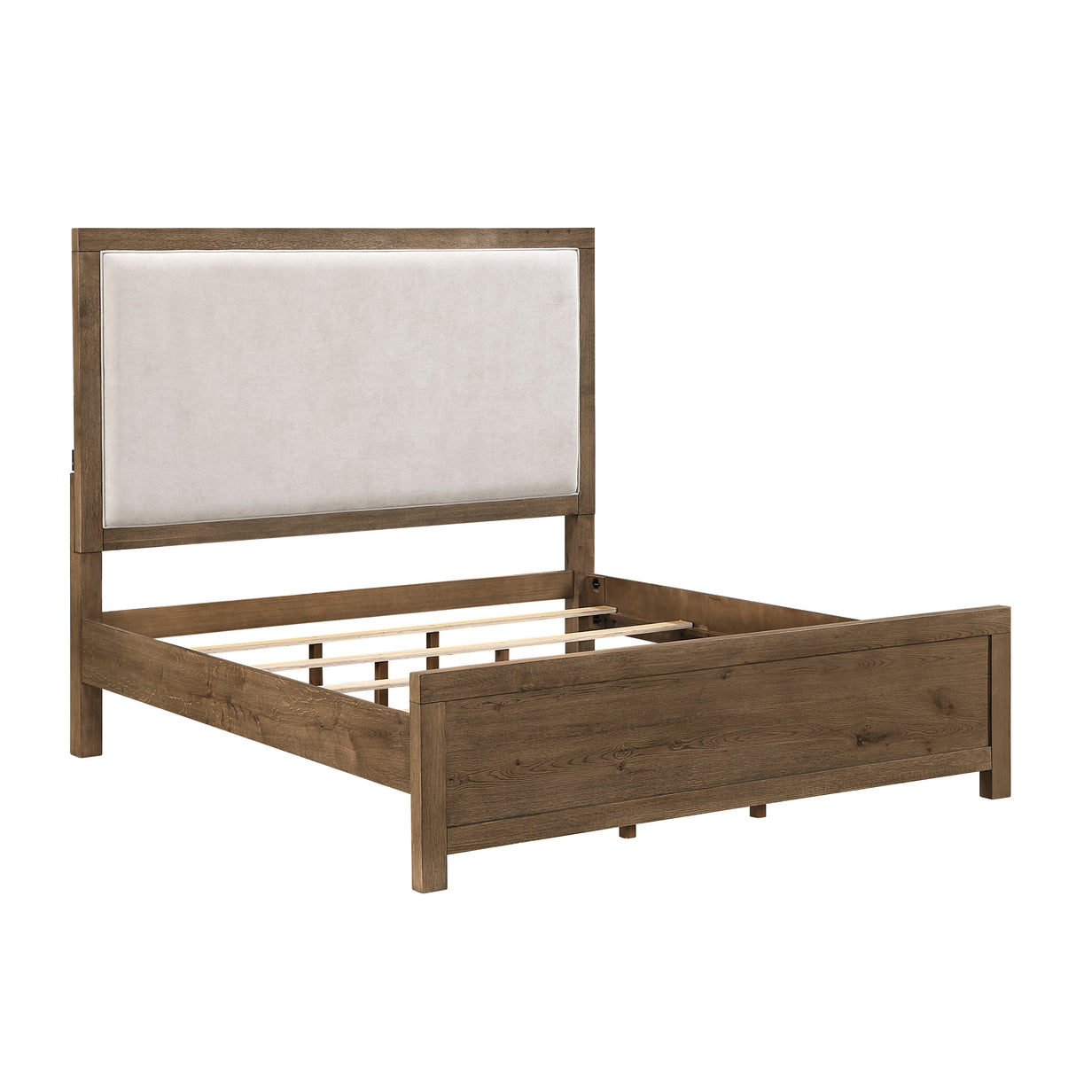 Matisse Brown Queen Panel Bed from Homelegance - Luna Furniture