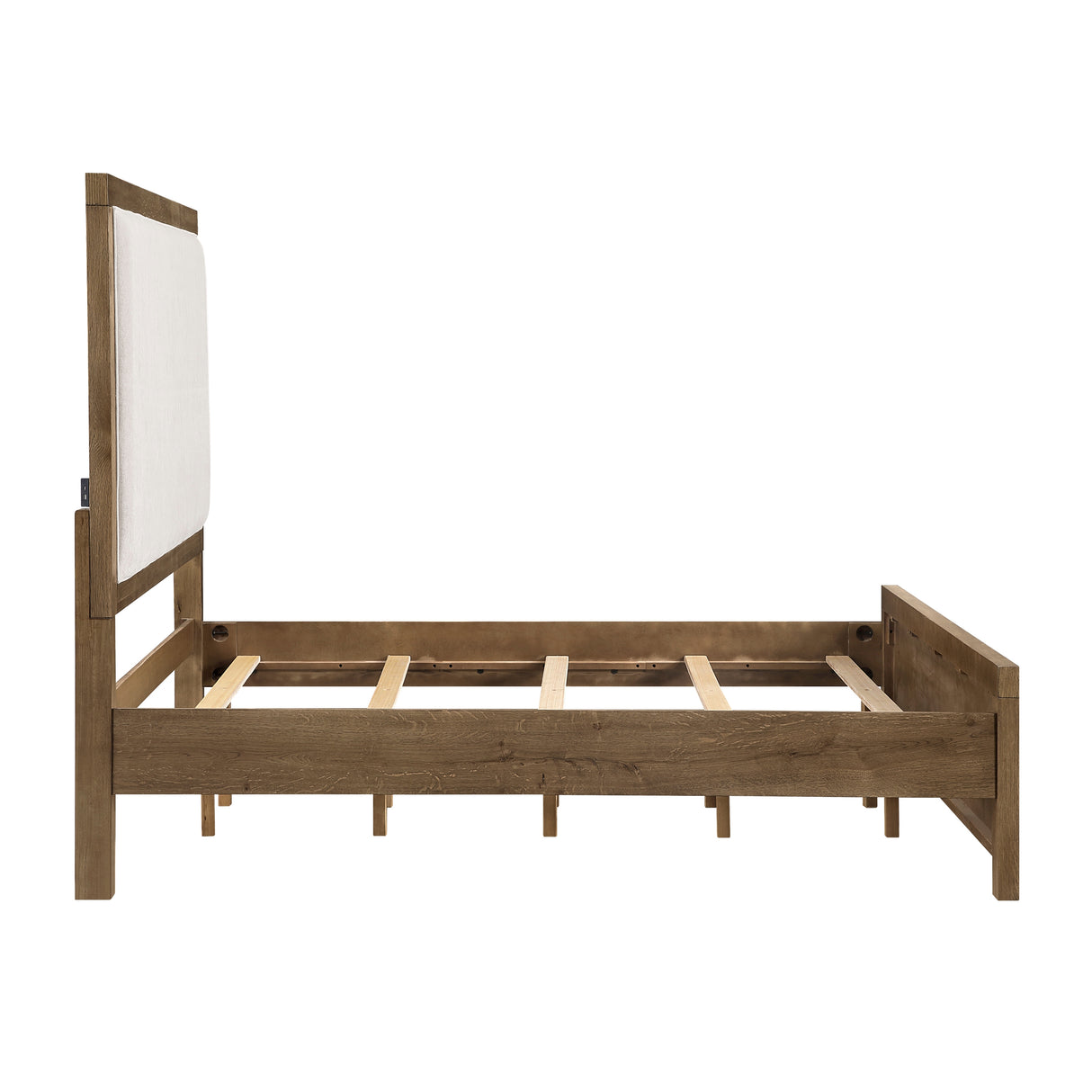 Matisse Brown Queen Panel Bed from Homelegance - Luna Furniture