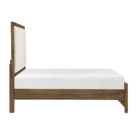 Matisse Brown Panel Upholstered Bedroom Set from Homelegance - Luna Furniture