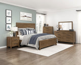 Matisse Brown 5-Piece 60" Round Dining Set from Homelegance - Luna Furniture