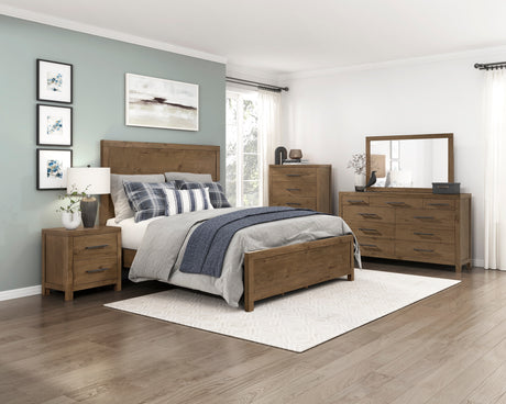 Matisse Brown Nightstand from Homelegance - Luna Furniture