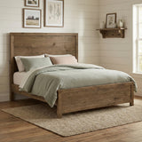 Matisse Brown King Panel Bed from Homelegance - Luna Furniture