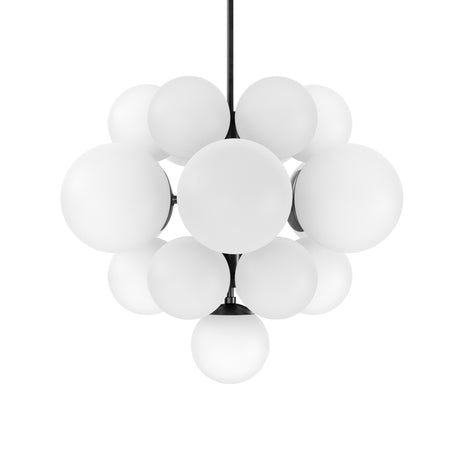 Nova Chandelier in Black Gunmetal from Four Hands - Luna Furniture