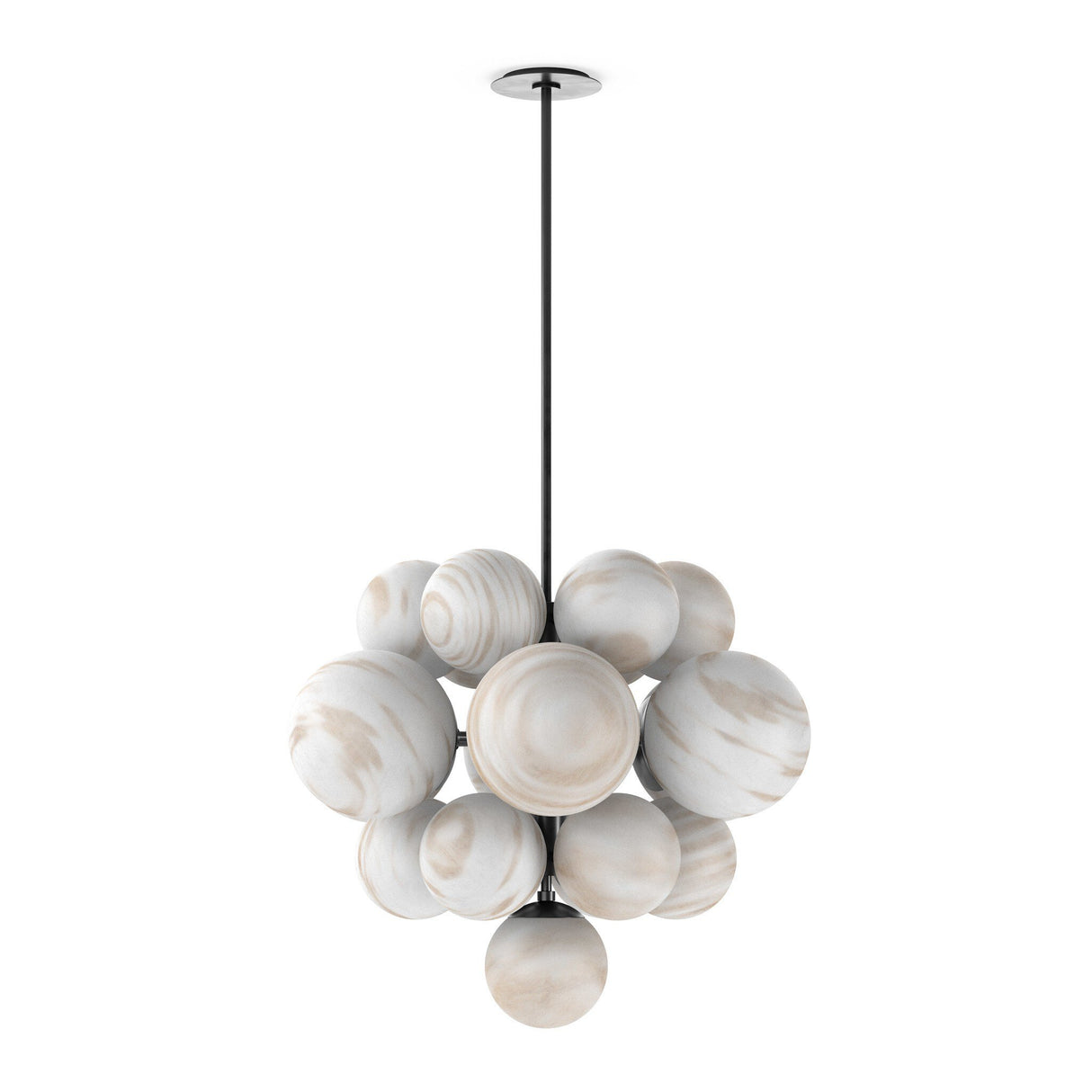 Nova Chandelier in Black Gunmetal from Four Hands - Luna Furniture