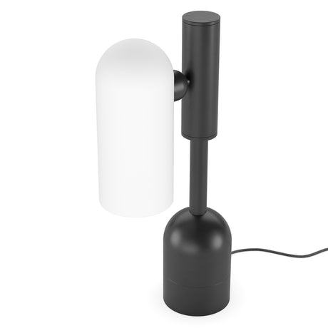 Odyssey Table Lamp in Black Gunmetal from Four Hands - Luna Furniture