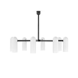 Odyssey Round Md Chandelier in Black Gunmetal from Four Hands - Luna Furniture