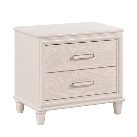 Lunaris Beige King Platform Bed with Footboard Storage from Homelegance - Luna Furniture