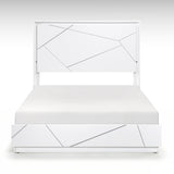 Orlo White 5pc Set (QB+NS+DR+MR+CH) from Homelegance - Luna Furniture