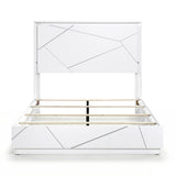 Orlo White 5pc Set (QB+NS+DR+MR+CH) from Homelegance - Luna Furniture