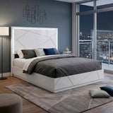 Orlo White Queen Bed from Homelegance - Luna Furniture