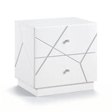 Orlo White Led Panel Bedroom Set from Homelegance - Luna Furniture