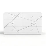Orlo White Led Panel Bedroom Set from Homelegance - Luna Furniture