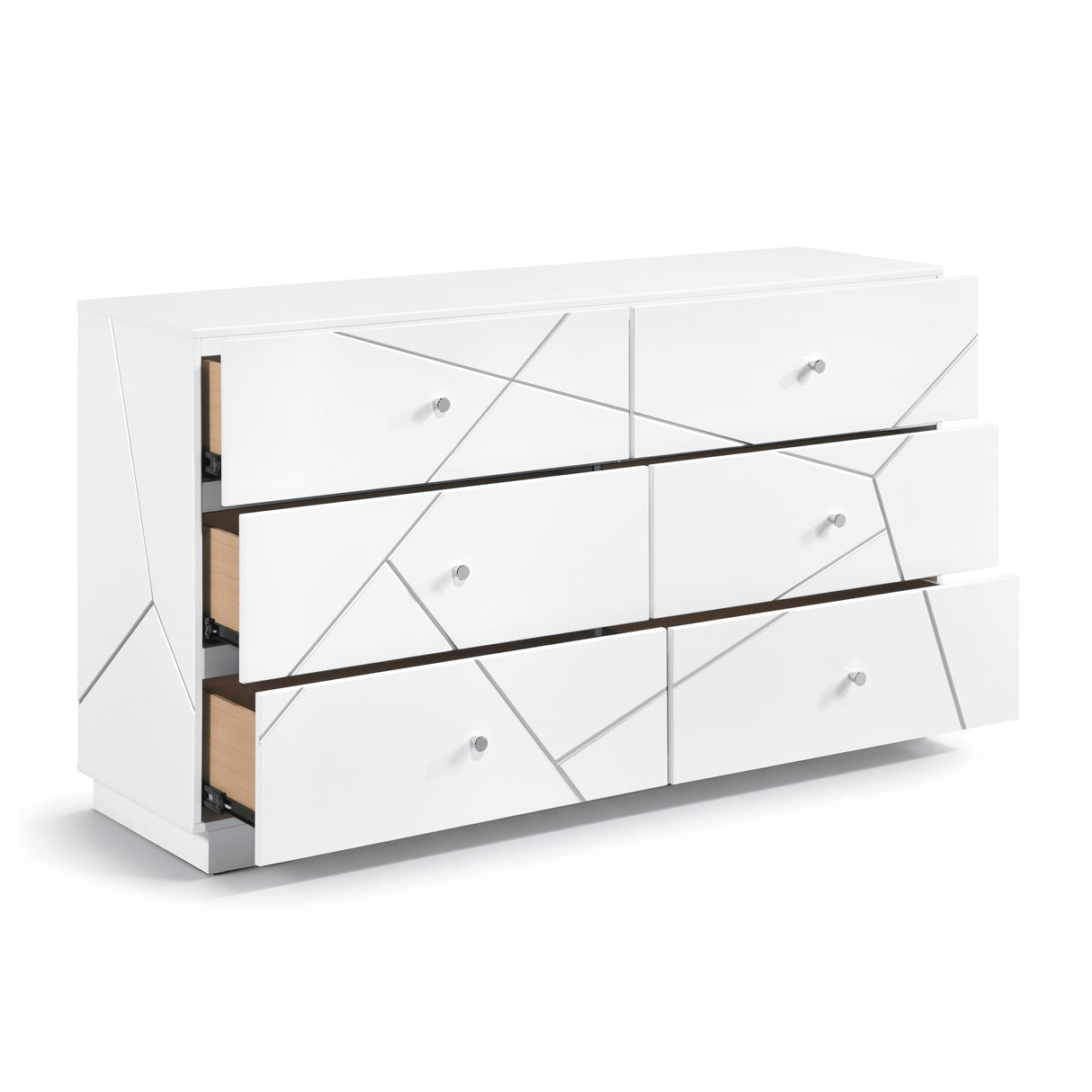 Orlo White Led Panel Bedroom Set from Homelegance - Luna Furniture