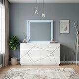Orlo White Dresser from Homelegance - Luna Furniture