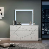 Orlo White Dresser from Homelegance - Luna Furniture