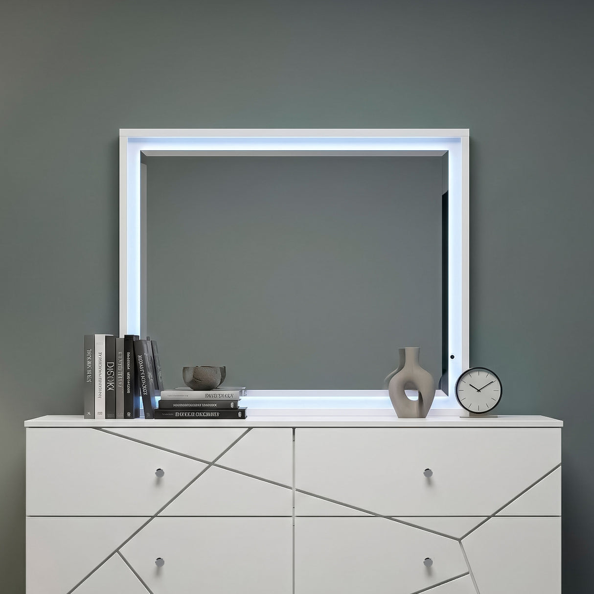Orlo White Dresser from Homelegance - Luna Furniture