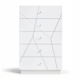 Orlo White Mirror from Homelegance - Luna Furniture