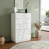 Orlo White Mirror from Homelegance - Luna Furniture